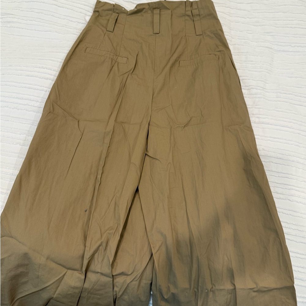 Who What Wear Tan Chinos High-Waisted